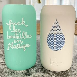 Set of bkr sleeves - Holiday F Plastic and Madewell:charitywater